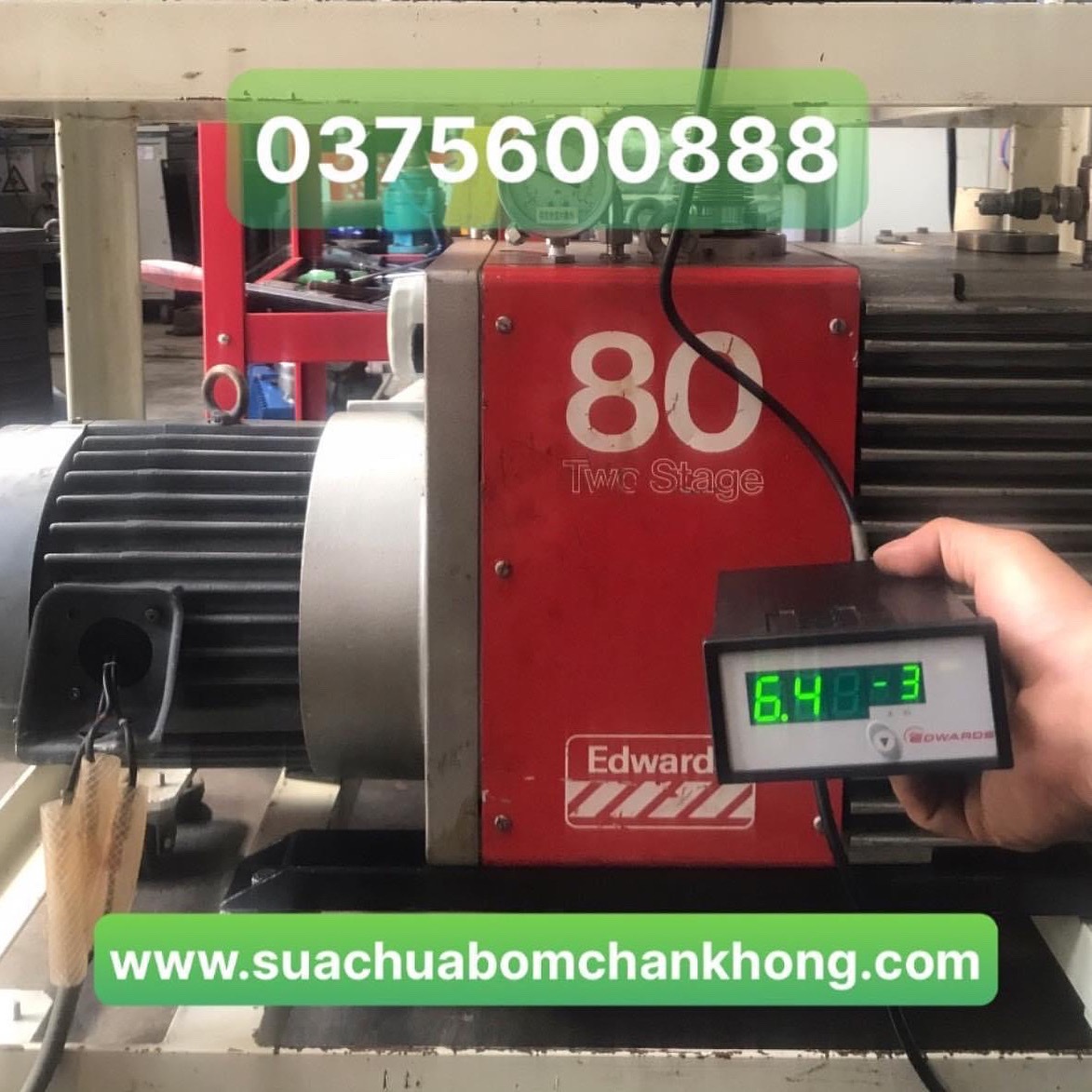 bơm hút chân không e2m80
