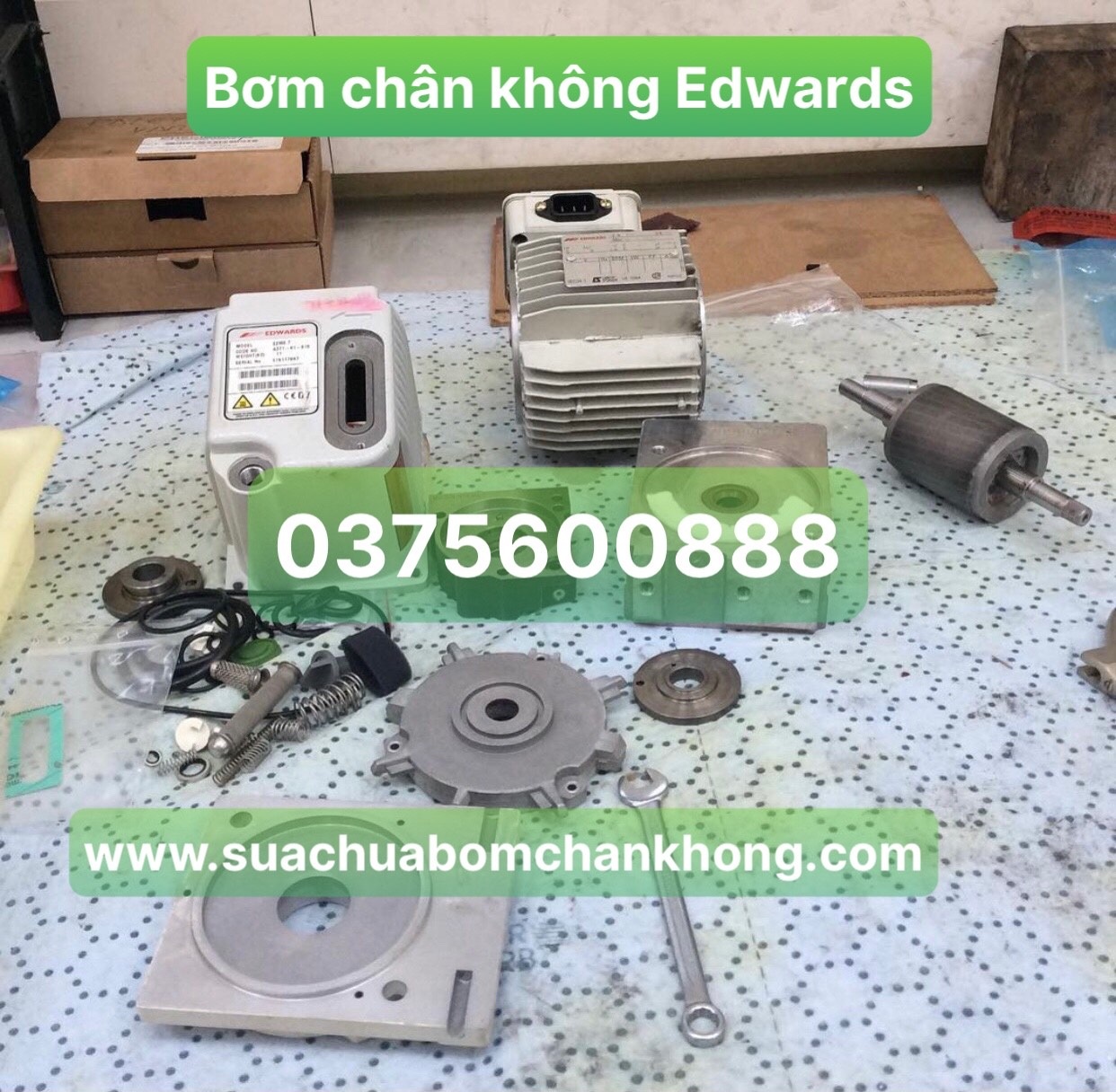 BƠM CHÂN KHÔNG EDWARDS