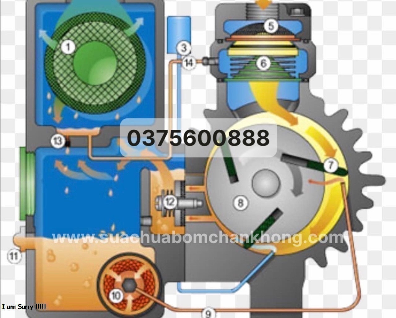 nguyên lý hoạt động boem hút chân không vòng dầu