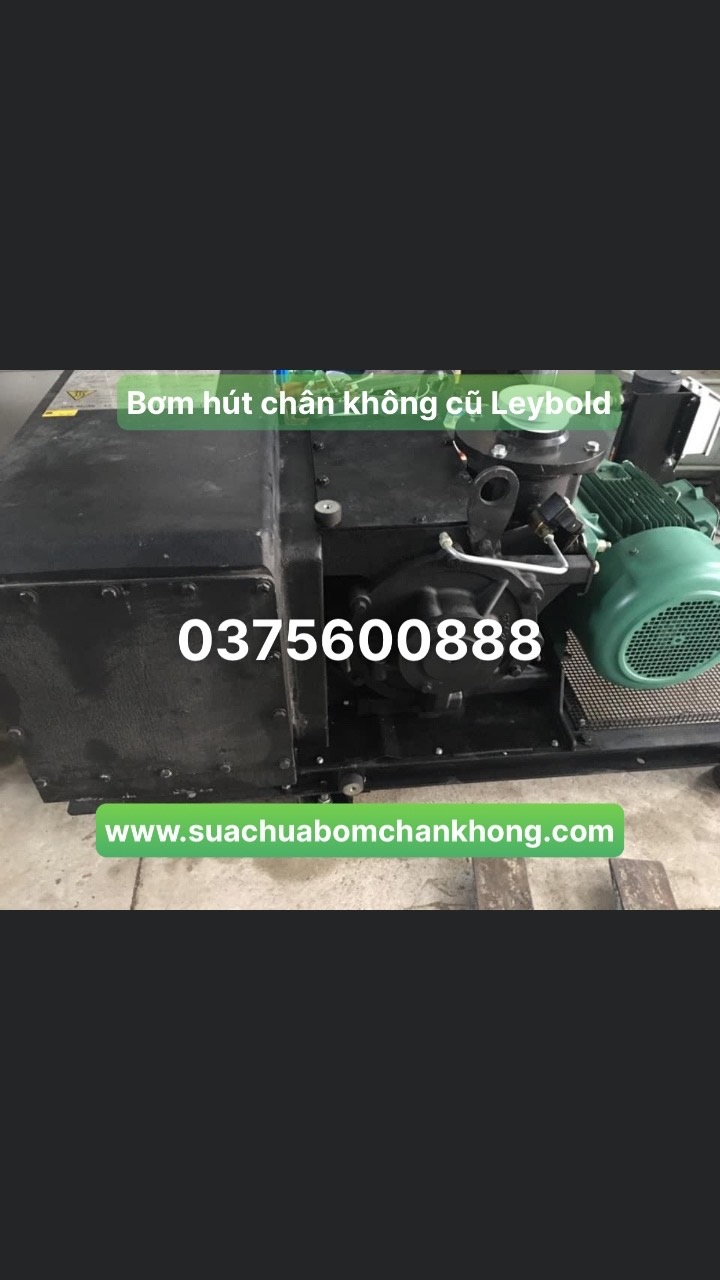 bơm hút chân không cũ vòng dầu leybold