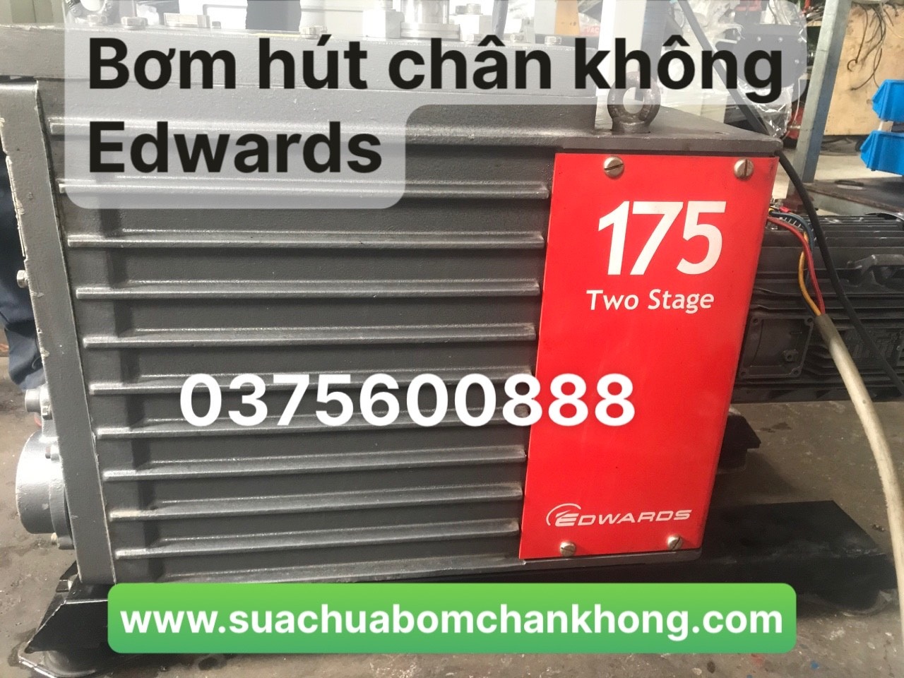 Bơm hút chân không cũ E2M175