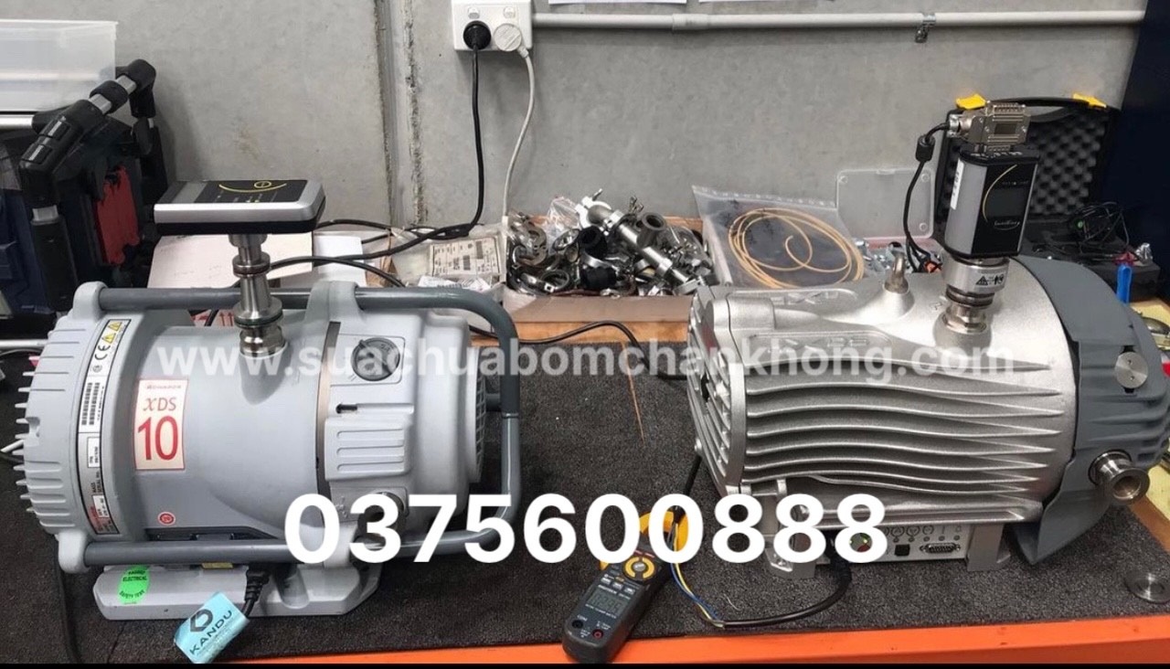 bơm hút chân không khô Edwards dạng xoắn ốc XDS